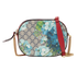 Blooms Crossbody, &pound;495, Handbags, Blue/Red, Canvas/Leather, Front view